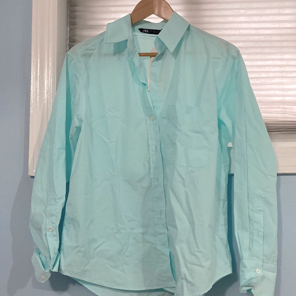 Zara poplin shirt